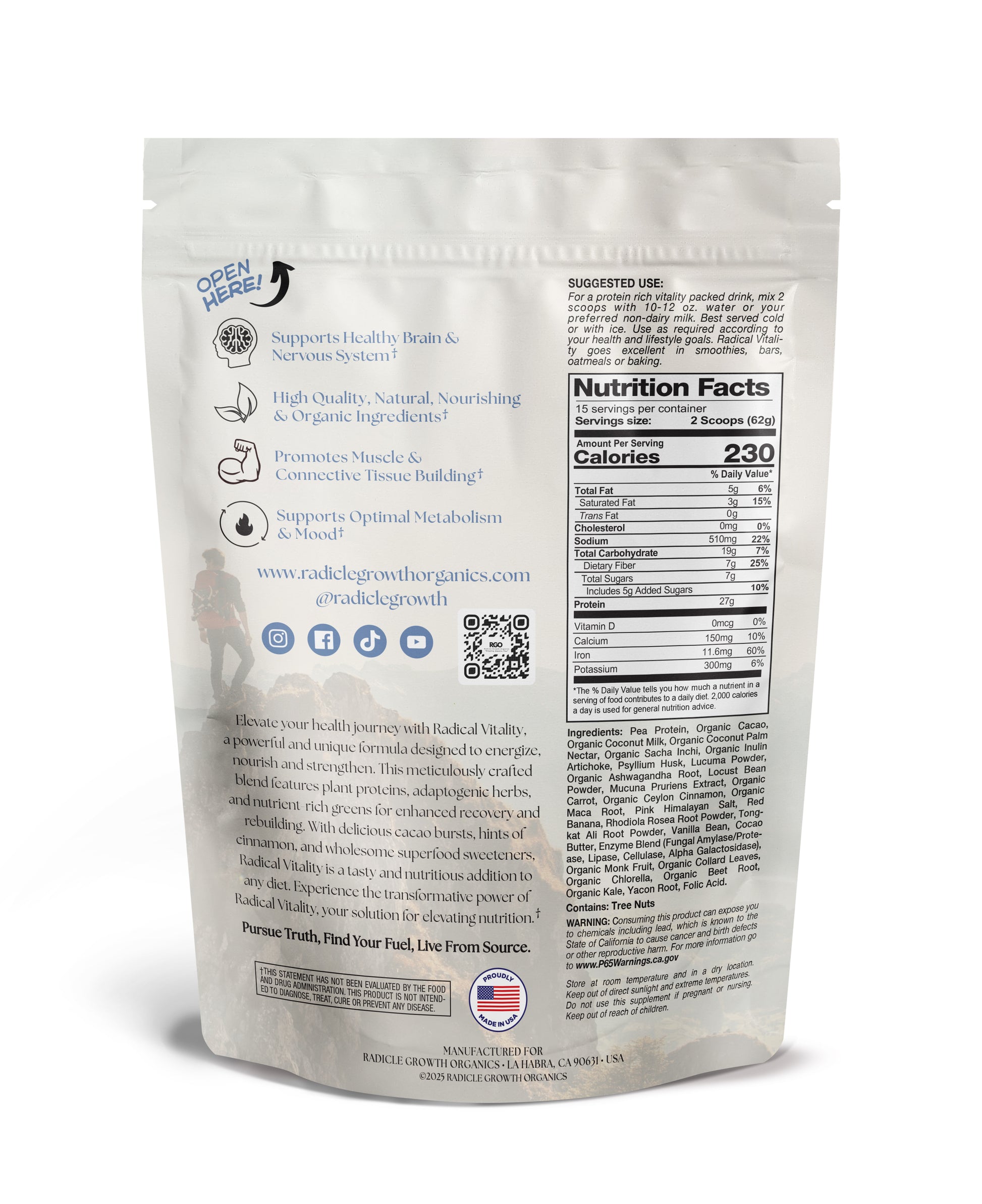 Radical Vitality Cacao